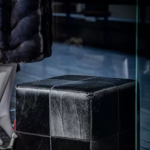 Black Fur Cube