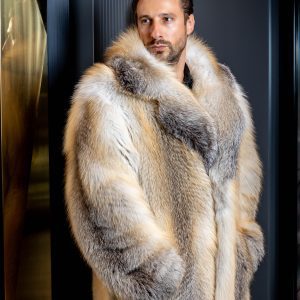 Golden Island Men’s Fox Fur Coat